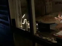 Blondi tirkistelijä itsetyydytys