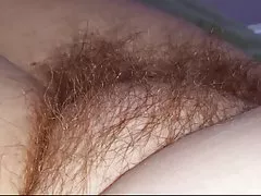 Vaimon super pehmeä karvainen pillu, titty, jalat