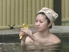 Japani kevään spa natural bush.